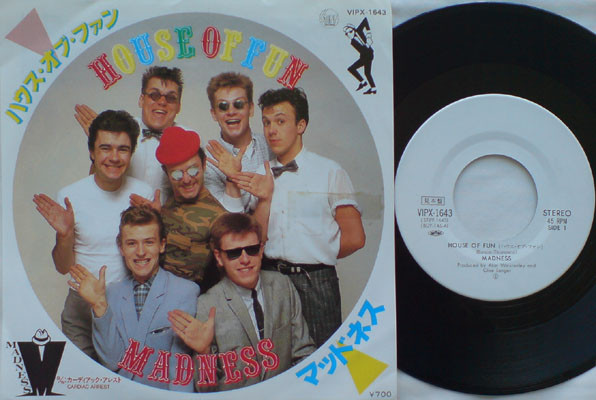 Madness – House Of Fun (7″, Single, Promo, Japan)