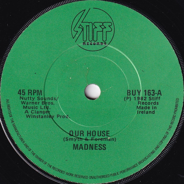 Madness – Our House (7″, Single, Dou, Ireland)